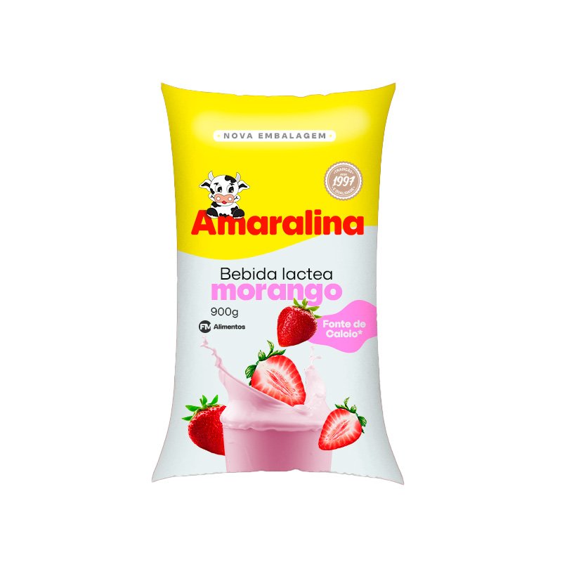 2BEBIDA LACTEA MORANGO 900G