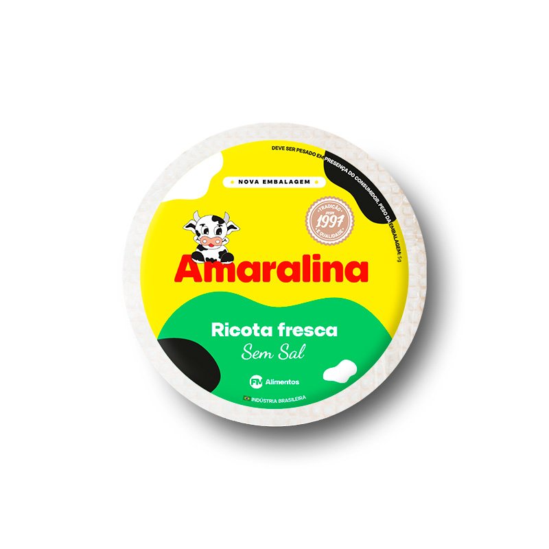 RICOTA FRESCA SEM SAL